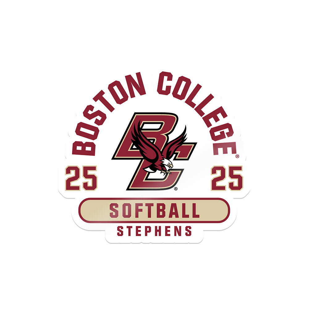 Boston College - NCAA Softball : Jordan Stephens - Sticker