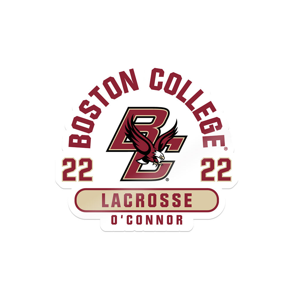 Boston College - NCAA Women's Lacrosse : Michaela O'Connor - Sticker