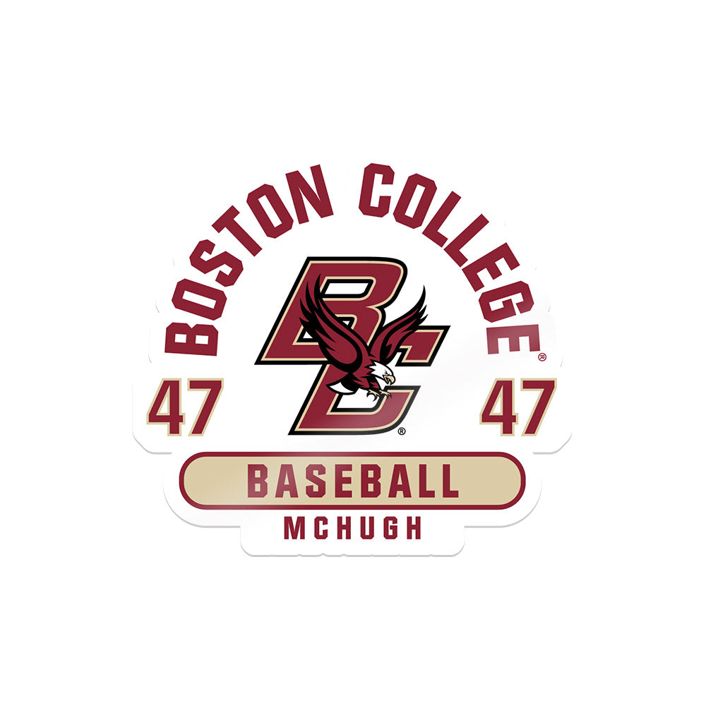 Boston College - NCAA Baseball : Nate Mchugh - Sticker