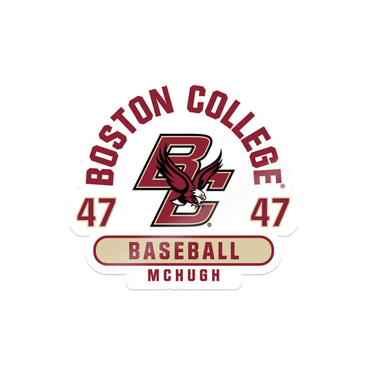 Boston College - NCAA Baseball : Nate Mchugh - Sticker