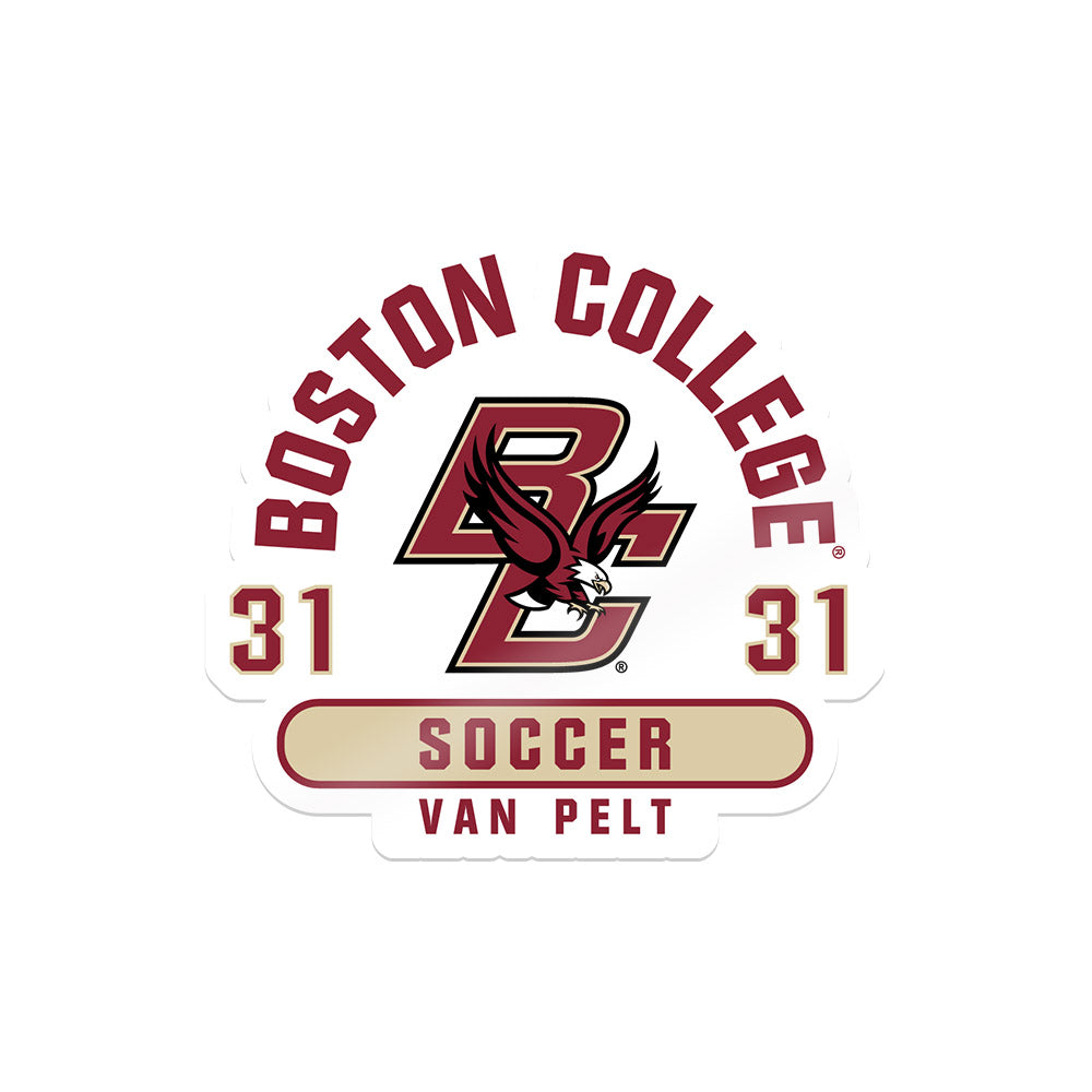 Boston College - NCAA Women's Soccer : Casey Van Pelt - Sticker