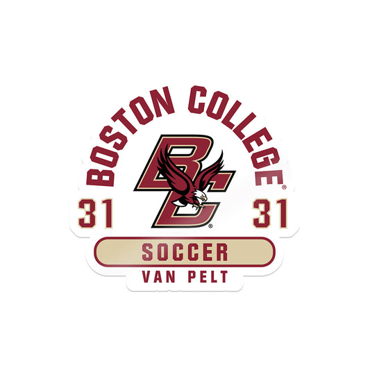 Boston College - NCAA Women's Soccer : Casey Van Pelt - Sticker