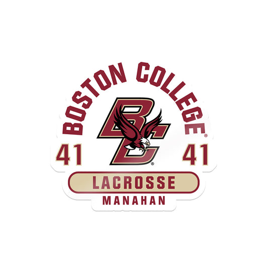 Boston College - NCAA Women's Lacrosse : Maddy Manahan - Sticker