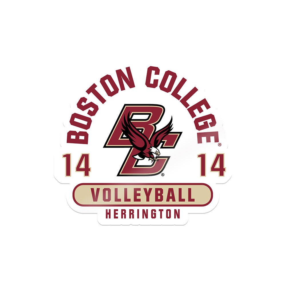 Boston College - NCAA Women's Volleyball : Anna Herrington - Sticker