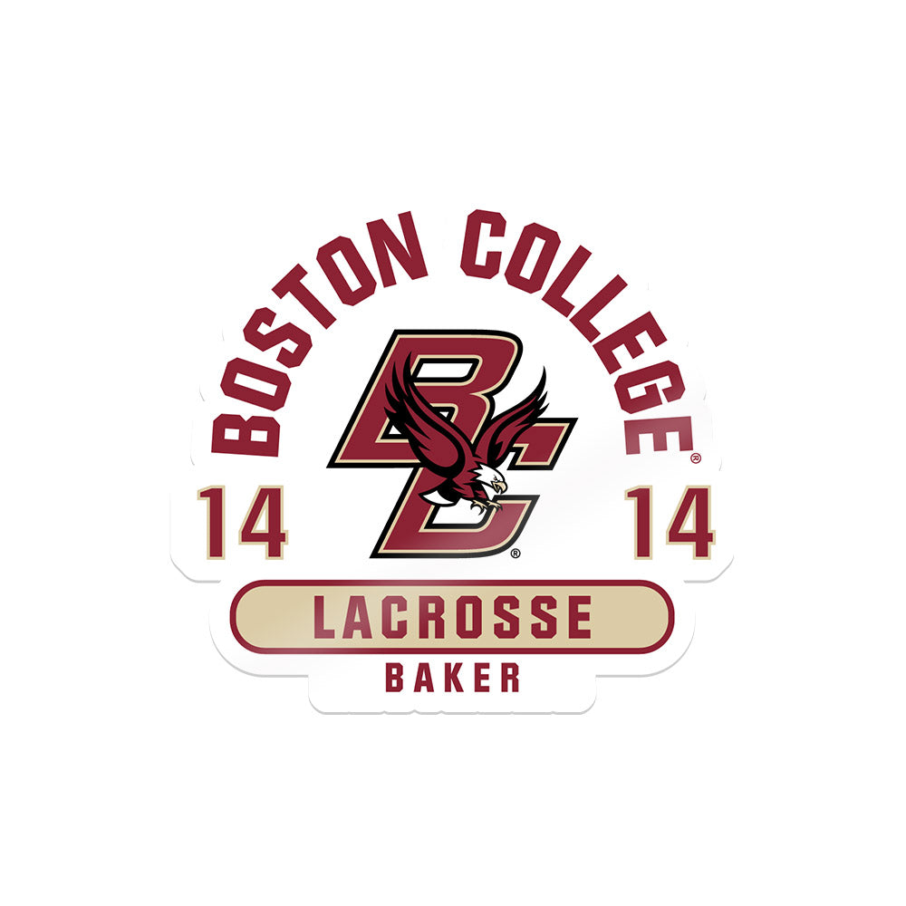 Boston College - NCAA Women's Lacrosse : Shea Baker - Sticker