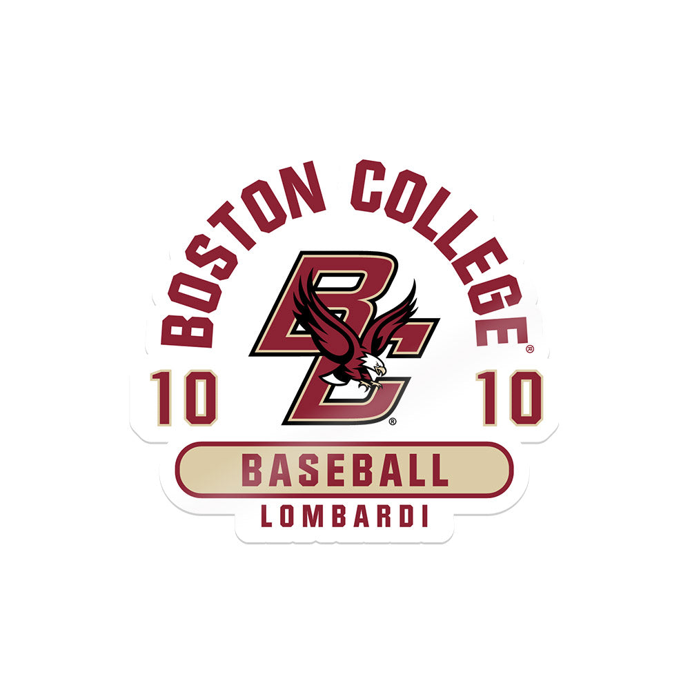 Boston College - NCAA Baseball : Brad Lombardi - Sticker