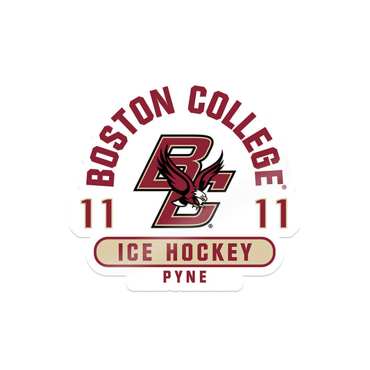 Boston College - NCAA Women's Ice Hockey : Katie Pyne - Sticker