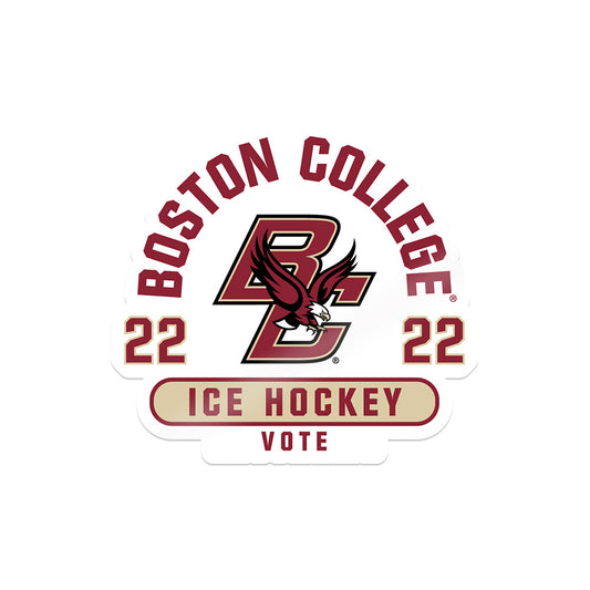 Boston College - NCAA Men's Ice Hockey : Will Vote - Sticker