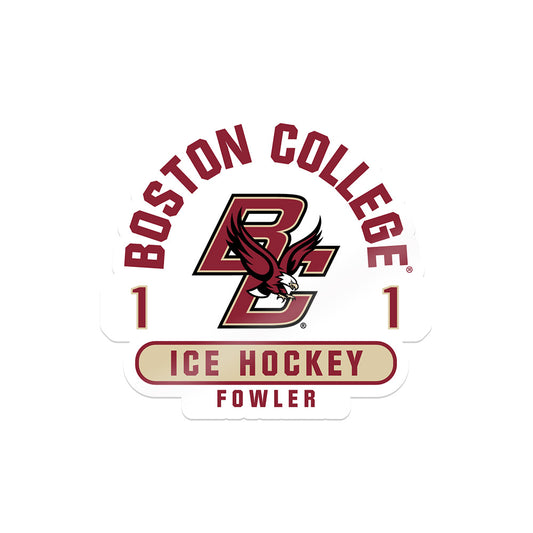 Boston College - NCAA Men's Ice Hockey : Jacob Fowler - Sticker