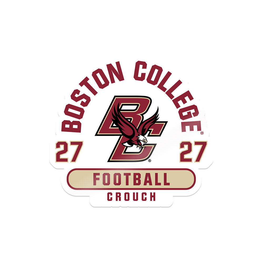 Boston College - NCAA Football : Daveon Crouch - Sticker