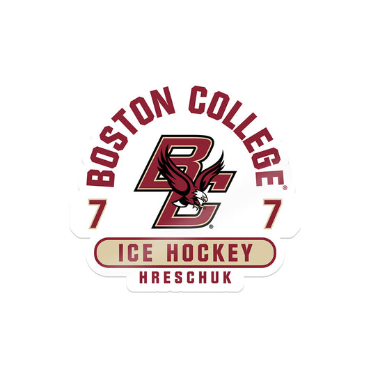 Boston College - NCAA Men's Ice Hockey : Aidan Hreschuk - Sticker