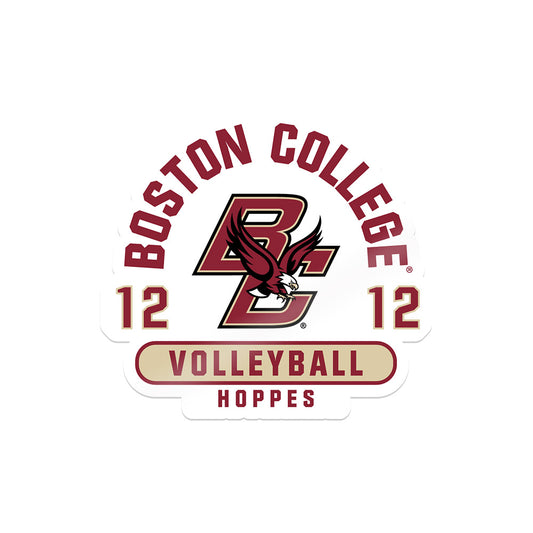 Boston College - NCAA Women's Volleyball : Sam Hoppes - Sticker