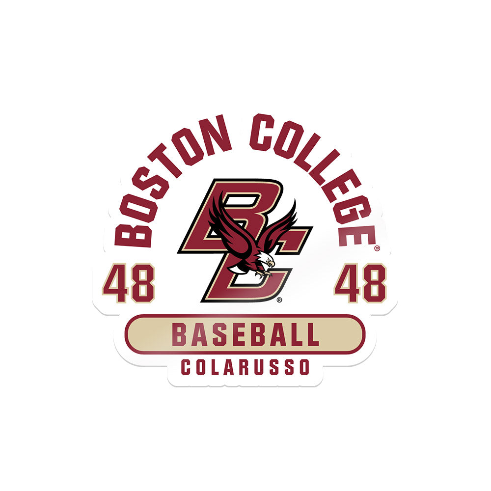 Boston College - NCAA Baseball : AJ Colarusso - Sticker