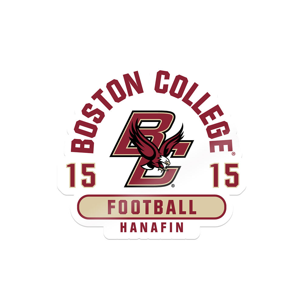 Boston College - NCAA Football : Shane Hanafin - Sticker