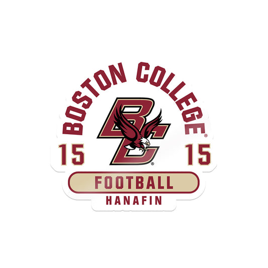 Boston College - NCAA Football : Shane Hanafin - Sticker