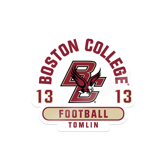 Boston College - NCAA Football : Dino Tomlin - Sticker