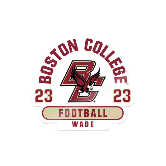 Boston College - NCAA Football : Montrell Wade - Sticker