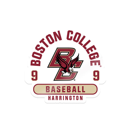 Boston College - NCAA Baseball : Aidan Harrington - Sticker