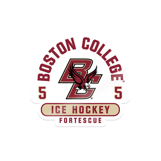 Boston College - NCAA Men's Ice Hockey : Drew Fortescue - Sticker