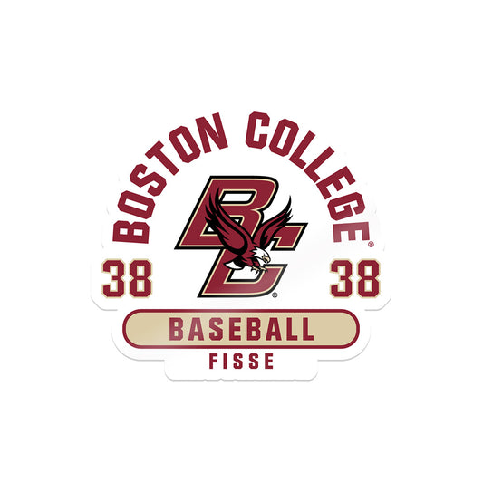 Boston College - NCAA Baseball : Jordan Fisse - Sticker