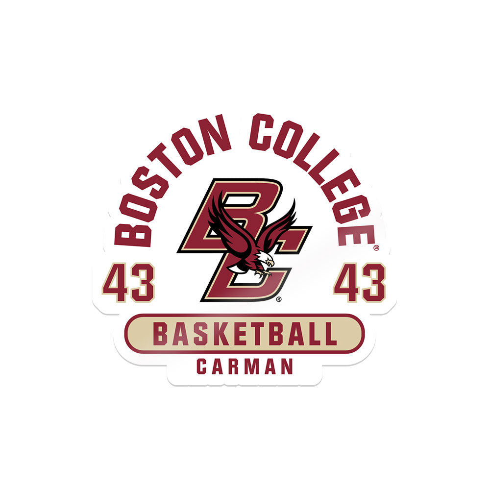 Boston College - NCAA Women's Basketball : Ally Carman - Sticker