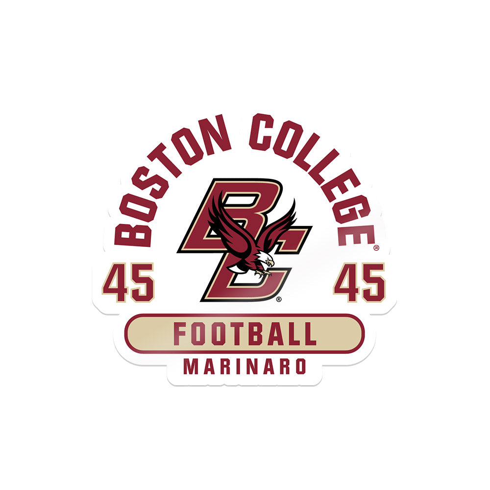 Boston College - NCAA Football : Joe Marinaro - Sticker