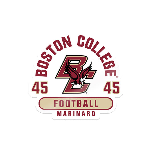 Boston College - NCAA Football : Joe Marinaro - Sticker