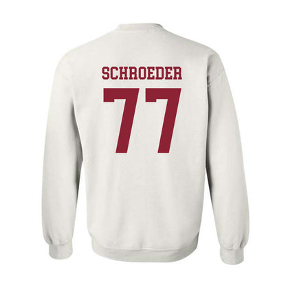 SCU - NCAA Softball : Ellison Schroeder - Classic Shersey Crewneck Sweatshirt-3
