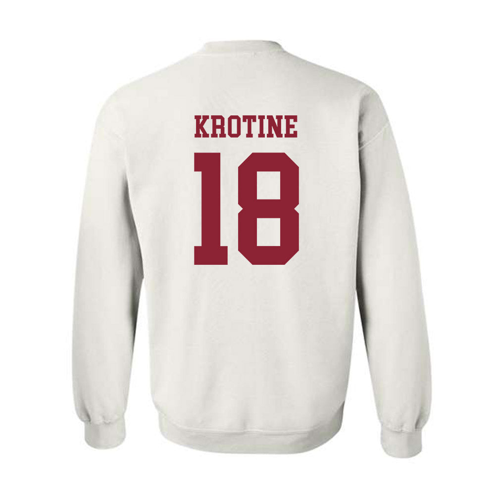 SCU - NCAA Softball : Claire Krotine - Classic Shersey Crewneck Sweatshirt-2
