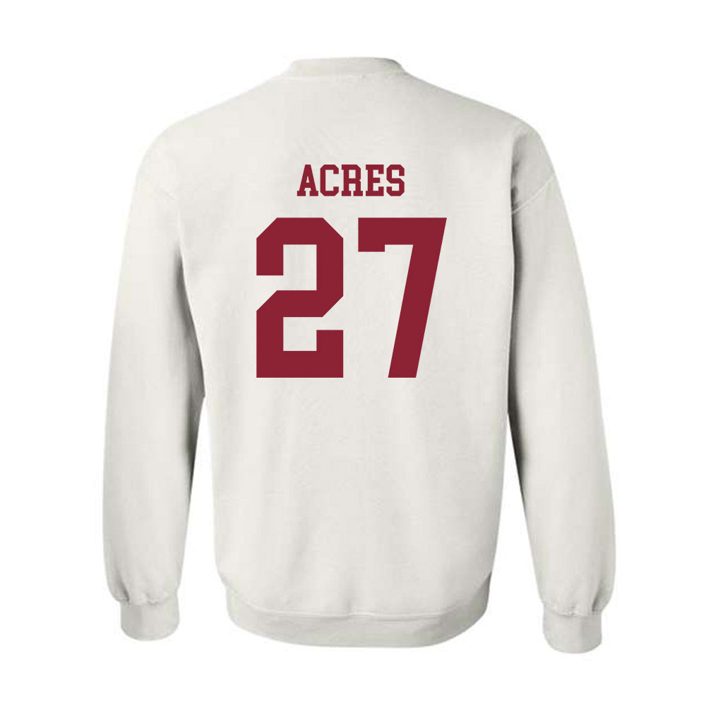 SCU - NCAA Softball : Kyla Acres - Classic Shersey Crewneck Sweatshirt-3