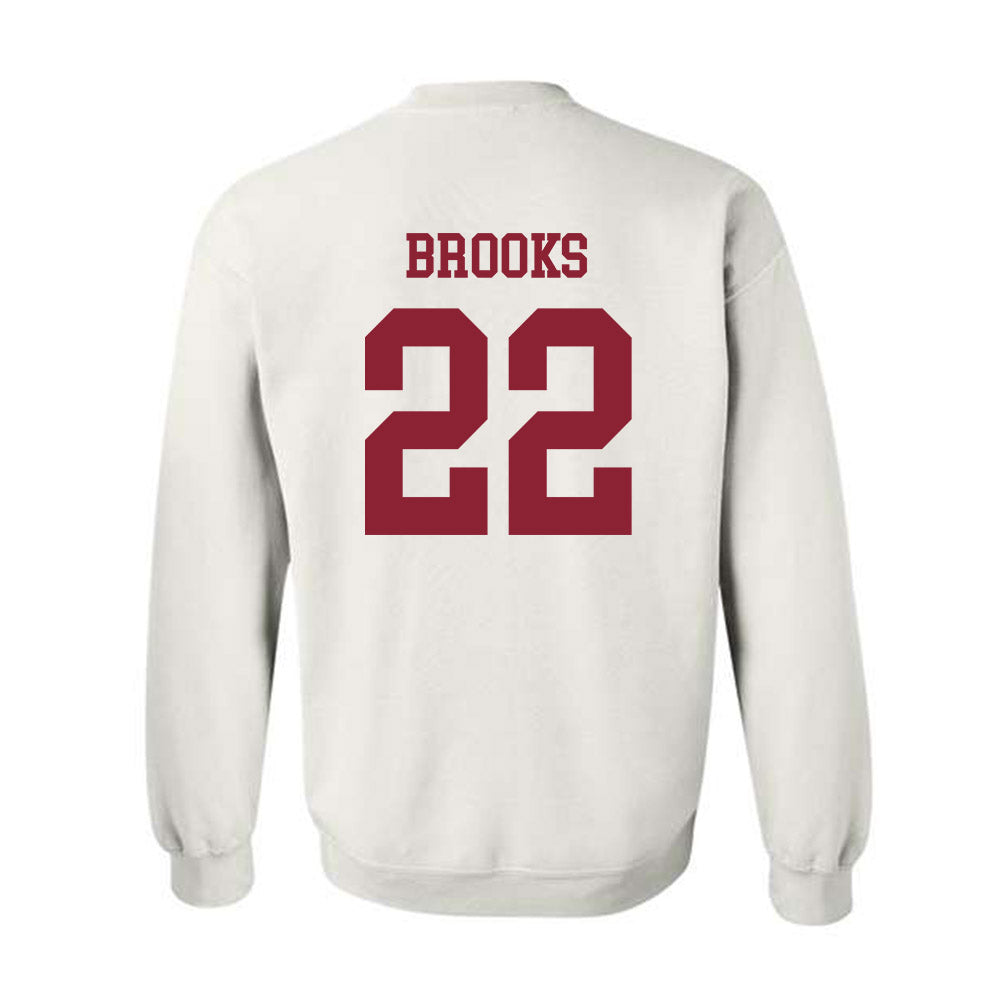 SCU - NCAA Softball : Lillie Brooks - Classic Shersey Crewneck Sweatshirt-3