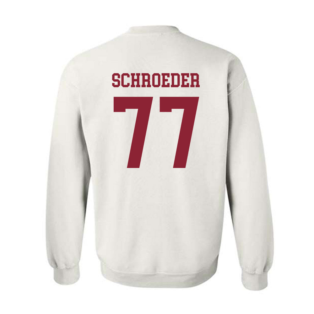 SCU - NCAA Softball : Ellison Schroeder - Classic Shersey Crewneck Sweatshirt-2