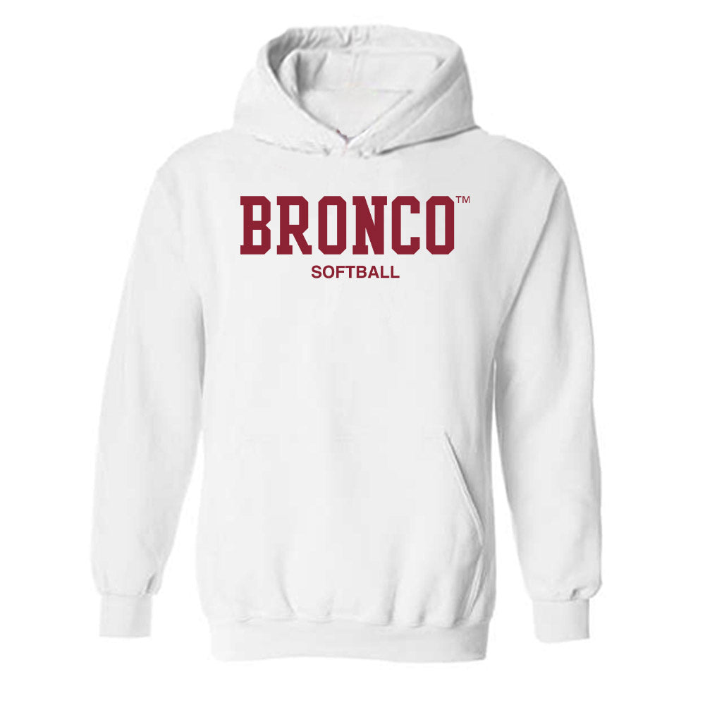 SCU - NCAA Softball : Claire Krotine - Classic Shersey Hooded Sweatshirt-0