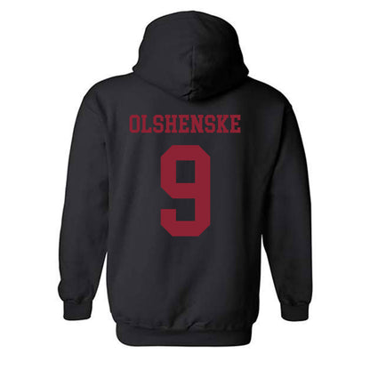 SCU - NCAA Softball : Mackenzie Olshenske - Sports Shersey Hooded Sweatshirt-1
