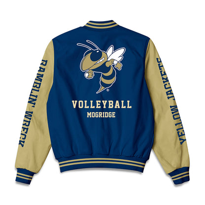 Georgia Tech - NCAA Women's Volleyball : liv mogridge - Bomber Jacket