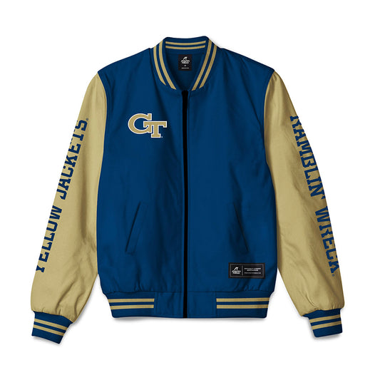 Georgia Tech - NCAA Women's Tennis : Taly Licht - Bomber Jacket-0