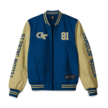 Georgia Tech - NCAA Football : Cal Faulkner - Bomber Jacket-0