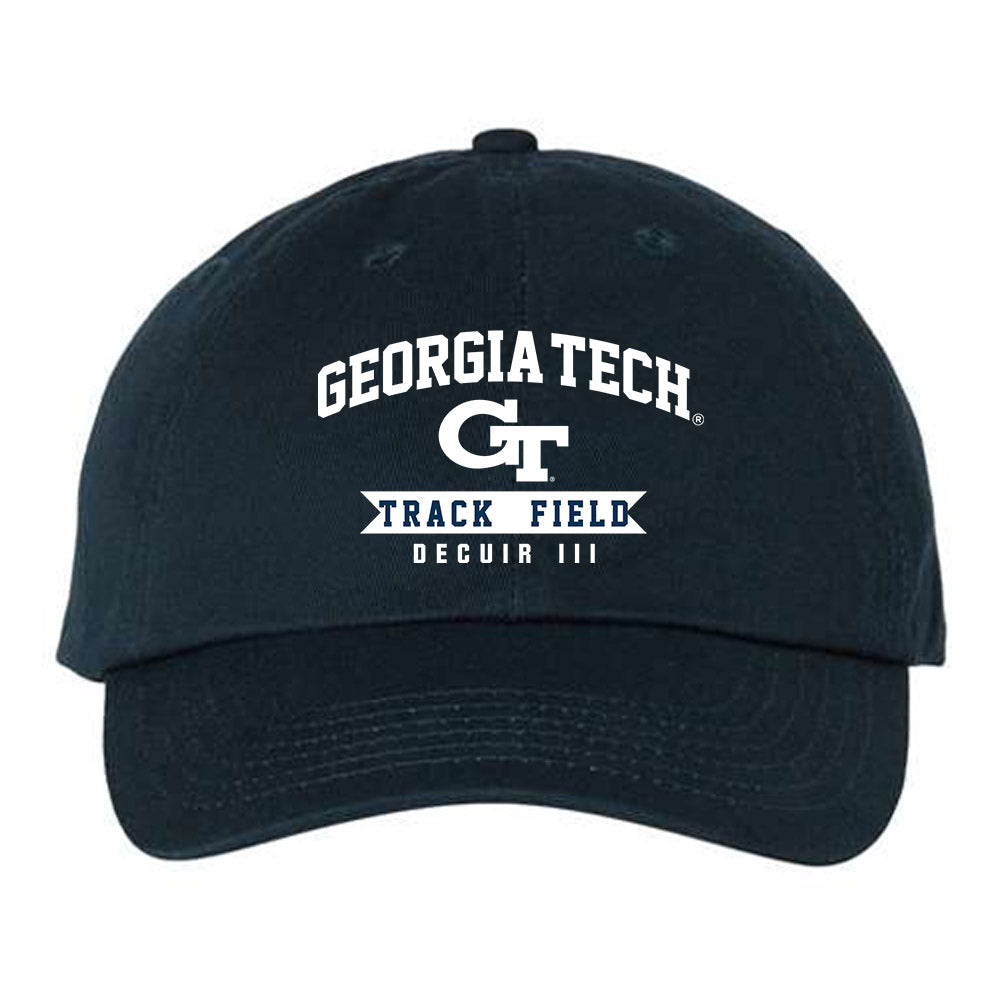 Georgia Tech - NCAA Men's Track & Field : Winston DeCuir III - Dad Hat-0