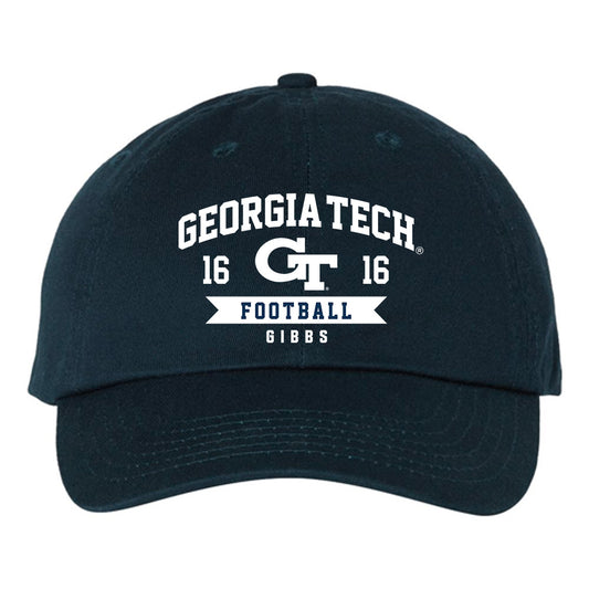 Georgia Tech - NCAA Football : Syeed Gibbs - Dad Hat