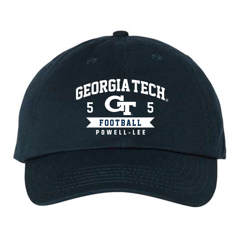 Georgia Tech - NCAA Football : Clayton Powell-Lee - Dad Hat-0