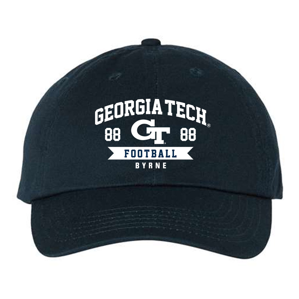 Georgia Tech - NCAA Football : J.T. Byrne - Dad Hat-0