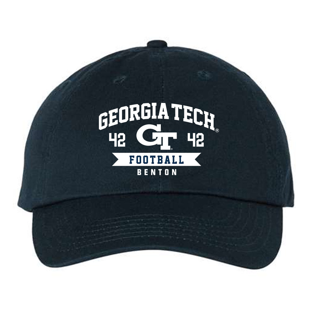 Georgia Tech - NCAA Football : Will Benton - Dad Hat-0