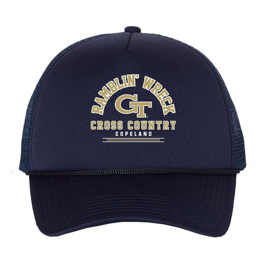 Georgia Tech - NCAA Women's Cross Country : Sarah Copeland - Trucker Hat-0