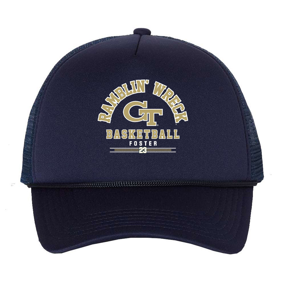 Georgia Tech - NCAA Women's Basketball : La'Nya Foster - Trucker Hat-0