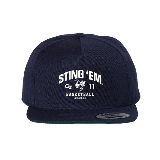 Georgia Tech - NCAA Women's Basketball : Aixa Wone Aranaz - Snapback Cap Navy