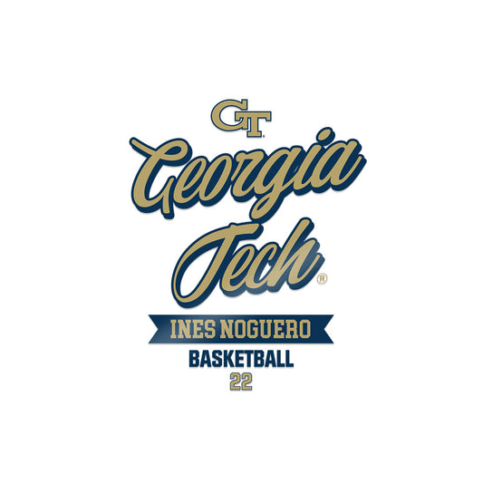 Georgia Tech - NCAA Women's Basketball : Ines Noguero - Sticker