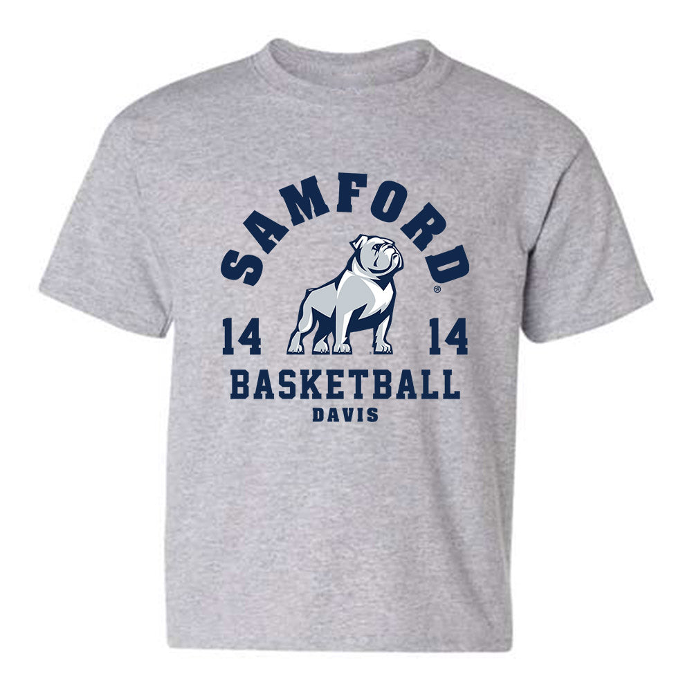 Samford - NCAA Men's Basketball : Brody Davis - Fashion Shersey Youth T-Shirt