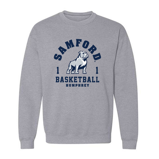Samford - NCAA Men's Basketball : DaJion Humphrey - Fashion Shersey Crewneck Sweatshirt-0