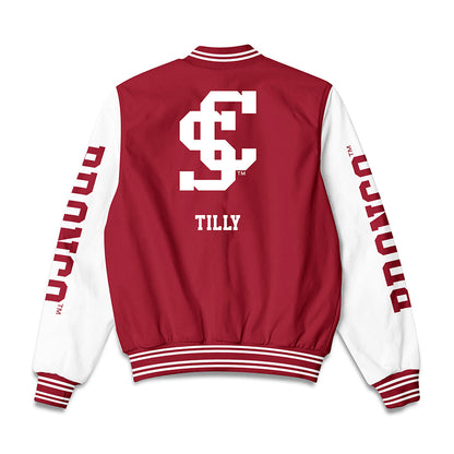 SCU - NCAA Men's Basketball : Christoph Tilly - Bomber Jacket