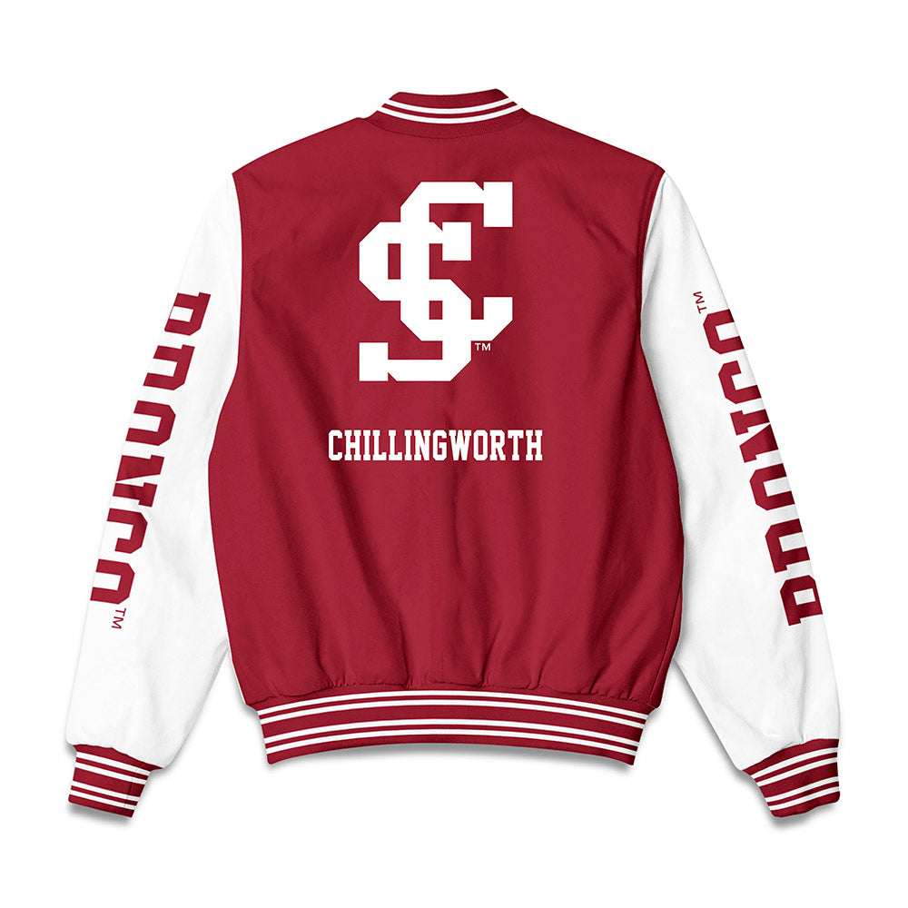 SCU - NCAA Beach Volleyball : Kawena Chillingworth - Bomber Jacket-1